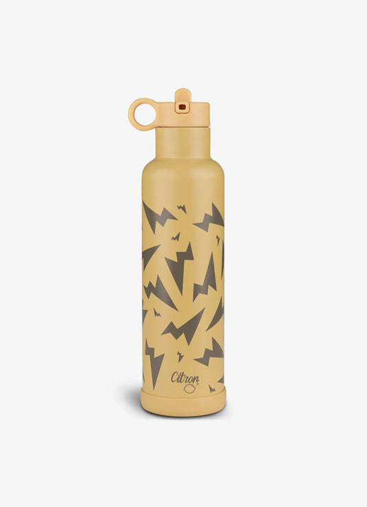 750ml Insulated Water Bottle Thunder Yellow