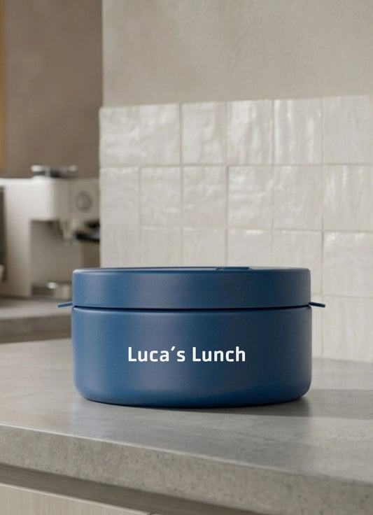 Insulated Food Flask 400ml - Blue