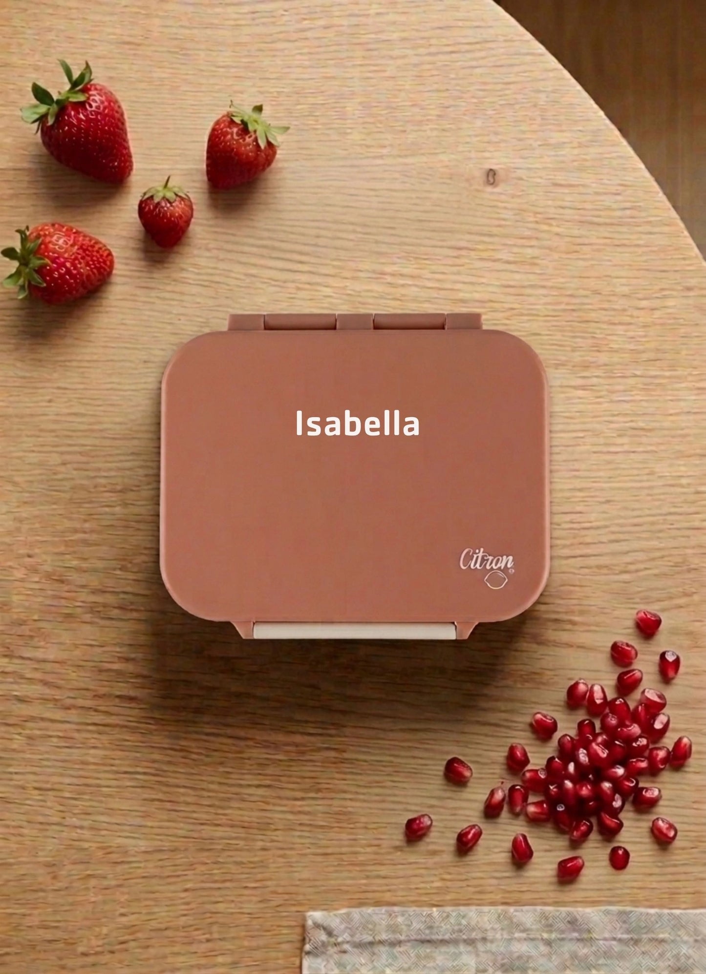 Tritan Snack Box - Blush Pink