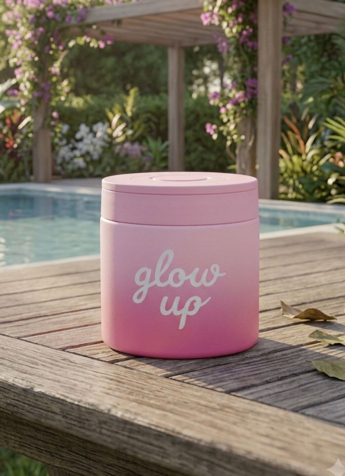 Insulated Food Flask 350ml - Glow Up Pink