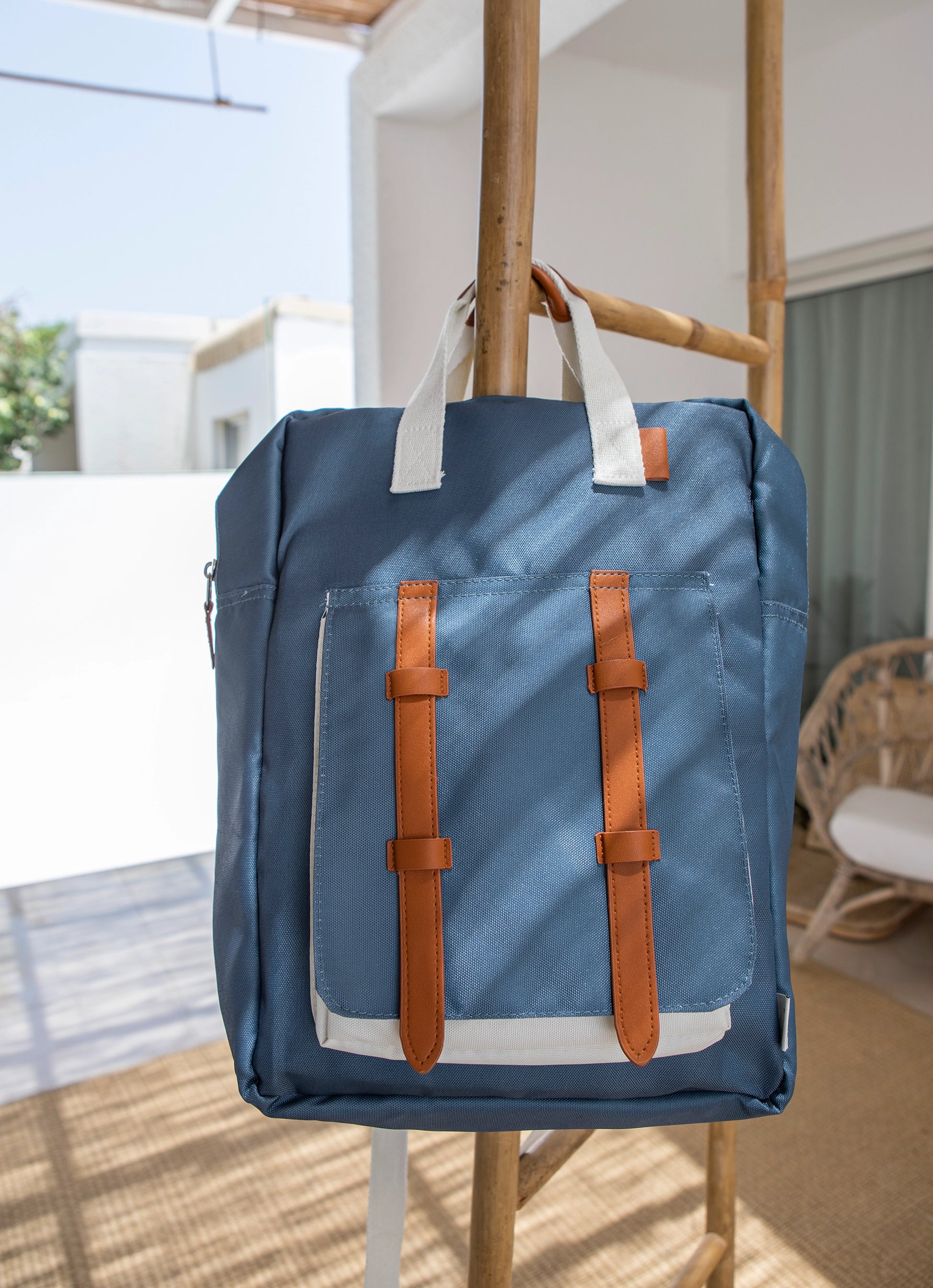 Backpack With Laptop Compartment - Blue