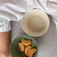 Eco Bowls Set of 4 - Green/ Cream