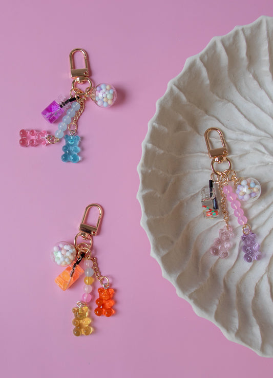 Kids Charm Keyring Multi